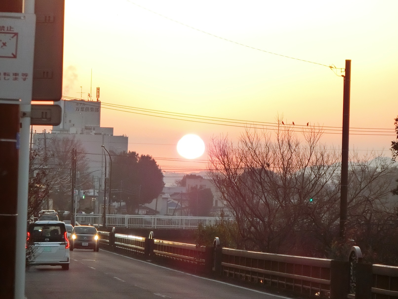 CIMG3939朝日がきれい