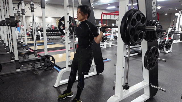 GIF画像ハックスクワット(お尻)①