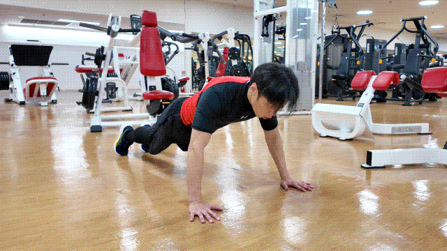 GIF画像プッシュアップ①